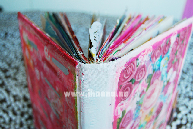 Altered book cover by iHanna of www.ihanna.nu
