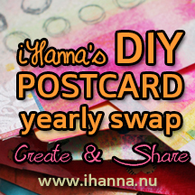 iHanna's DIY Postcard Swap - more information at www.ihanna.nu/postcard-swap