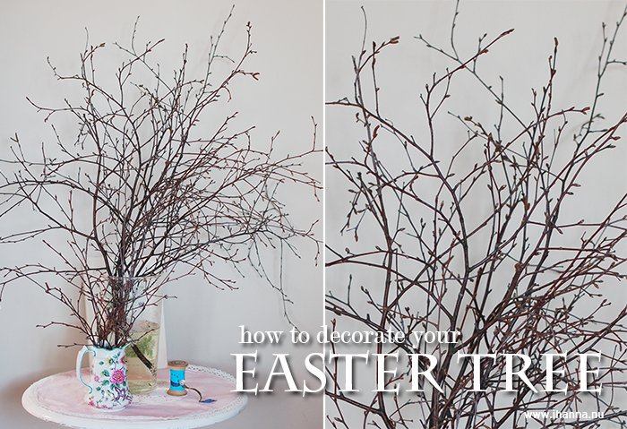 how to decorate your easter tree2