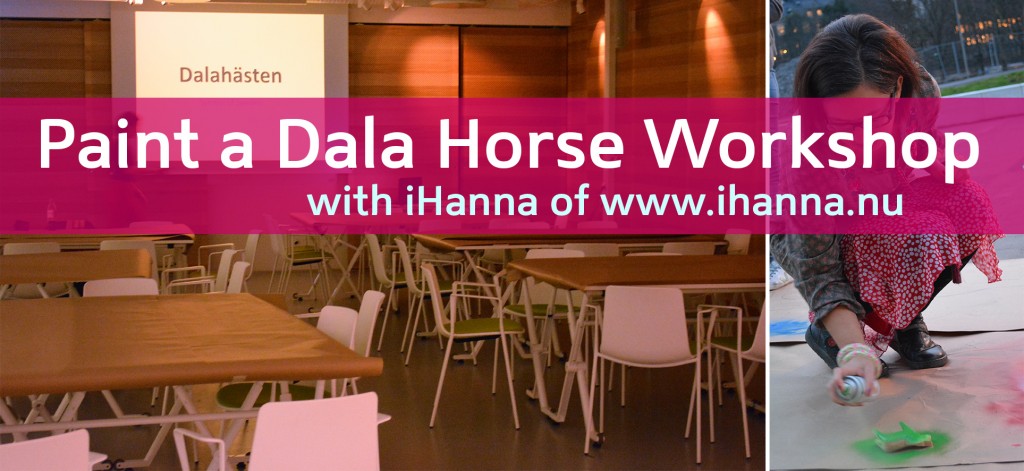 Paint Your Own Dala Horse Workshop