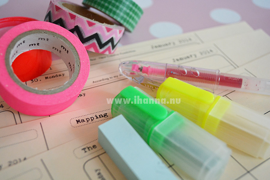 DIY planners pages by iHanna 