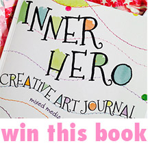 Win this book - Inner Hero creative Art Journal - at www.ihanna.nu