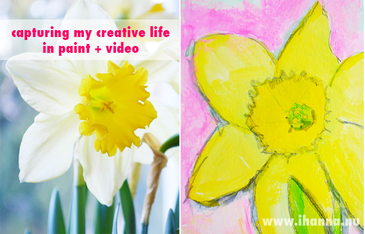 iHanna's Creative Life in Art journaling and a Time Capsule Video, on www.ihanna.nu