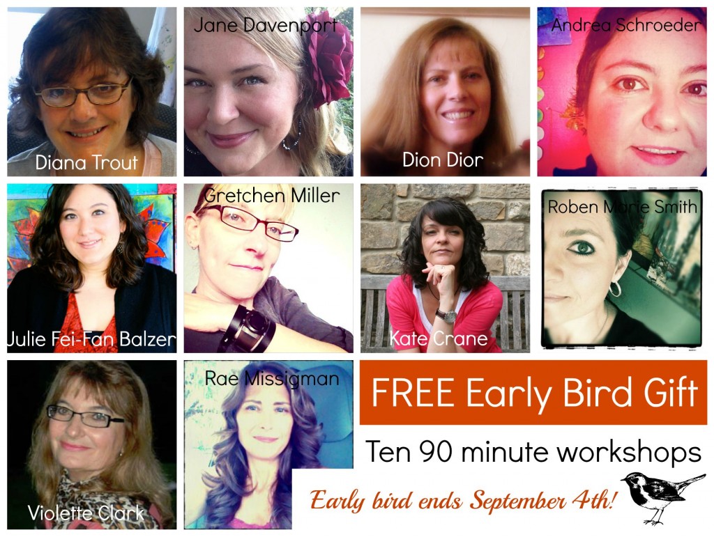 Sign up for 21 Secrets Art Journal Workshop Fall 2015 - via @iHanna - Early Bird Promo if you sign up before Sept 4th!! 
