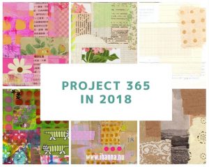Project 365 Creative Somethings in 2018 - join in and be creative all year long, with iHanna