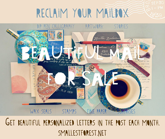 Beautiful mail for sale - get a subscription now