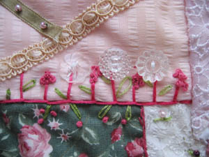 Buttons and embroidery