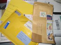 Mail in my inbox today!