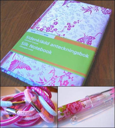 A pink notebook for iHanna