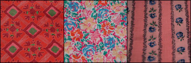 Different fabrics from today