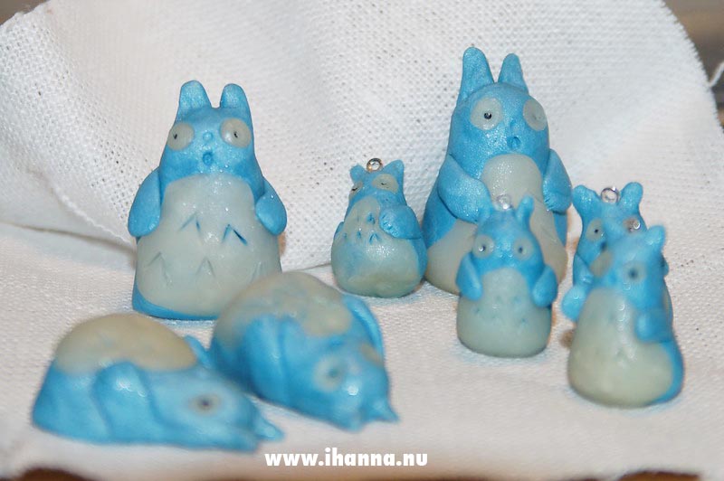 Totoro in clay by iHanna 2005