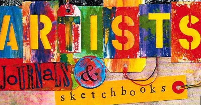 Artist journals & sketchbooks header for bookreview by iHanna