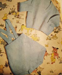 Knitted clothes for children