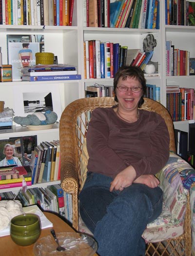 ann-britt at Craft Night