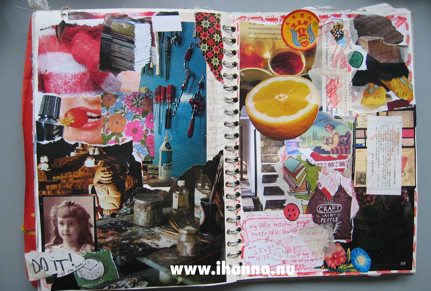Art Journaling: do it 2005 by iHanna (Copyright Hanna Andersson)