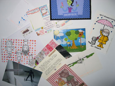 A pile of joy in the mail for iHanna in Sweden 2005
