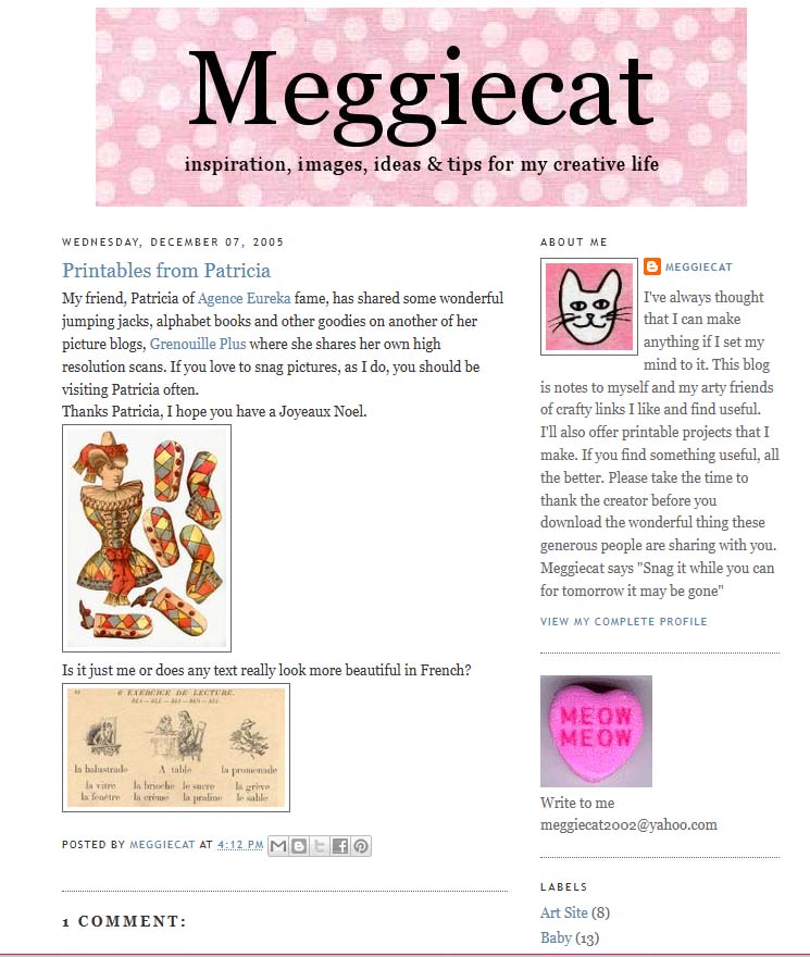 Great vintage image resource Meggiecat on Blogspot 2005 meggiecat.blogspot.com