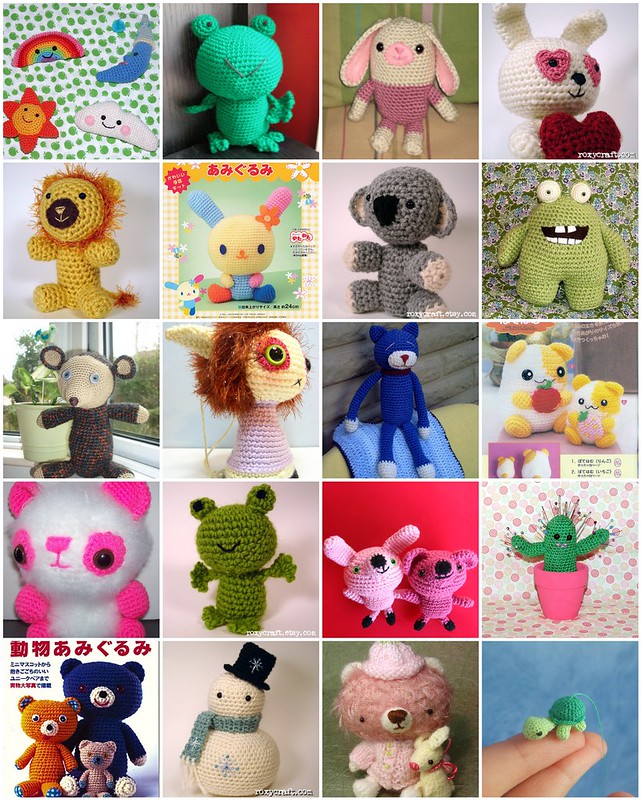 Amigurumi Creations from Flickr, collected by iHanna