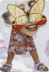 ATC 2005 Smile Miss Butterfly Collage Kids (Photo copyright H. Andersson)