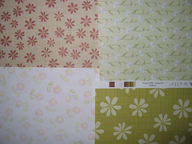 New green Scrapbook papers (Photo by Hanna Andersson)