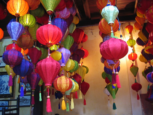 Lanterns in Hoi An Viet Nam (Photo copyright Hanna Andersson)