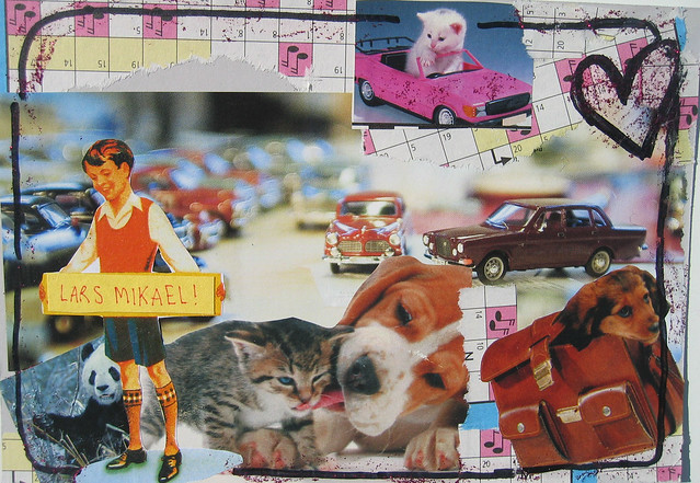 Postcard for Mikael my little brother 2005
