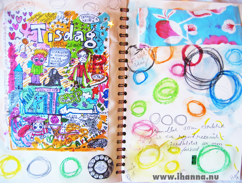 Doodle to Your Heart's Content — A Monthly Art Journal Project