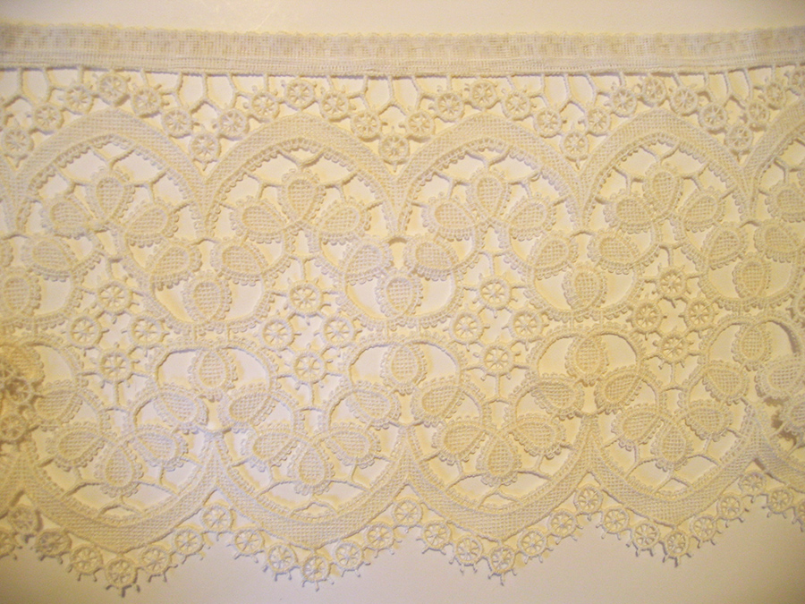 Lace thrifted at Myrorna 2005