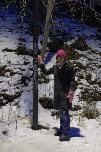 Me in knitted pink cap 2005
