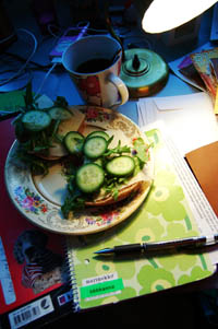Something to nibble on while at my desk