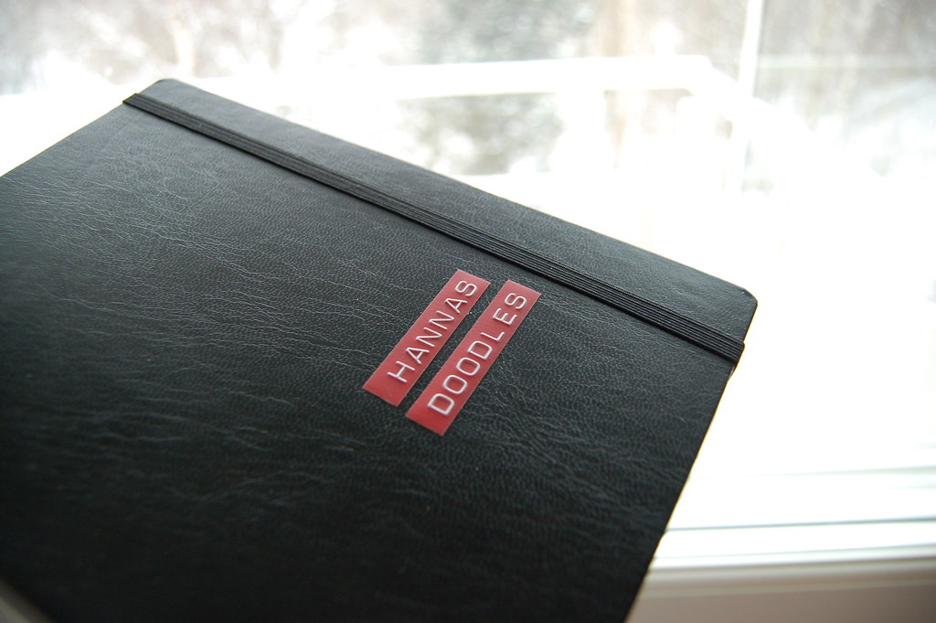 52 resources of inspiration - one is this Black notebook doodle book to fill by iHanna (Copyright H. Andersson) 2006