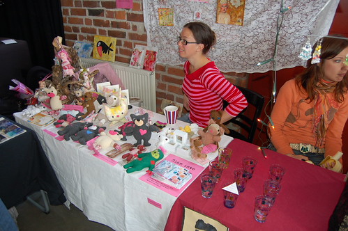 Vid mitt bord at Design Market Umeå 2006 Photo by P