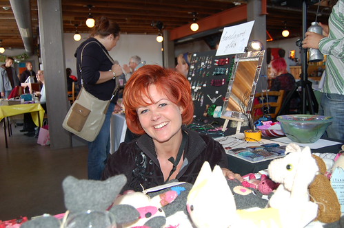 Malin a Design market visitor 2006
