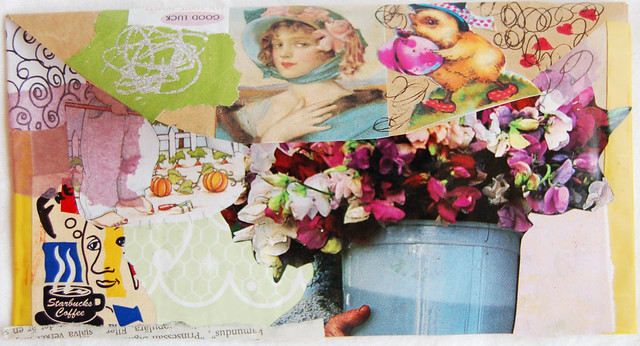 Decorated envelopes with collage as happy mail by iHanna (Photo copyright Hanna Andersson) 2006