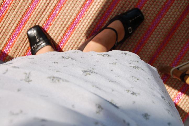 Thrifted shoes in iHanna style (Photo copyright Hanna Andersson)