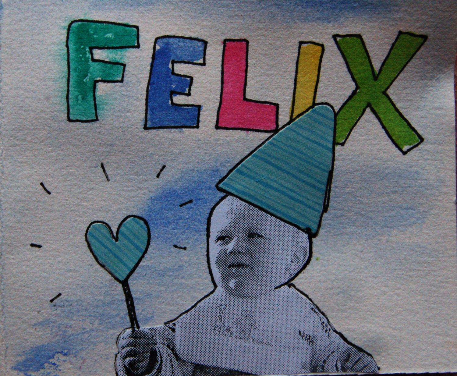 Kid birthday card (Photo copyright Hanna Andersson)
