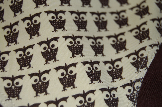 Owl patterned underwear for grown ups (Photo copyright H. A) 2006