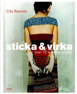 Knitprovisation by Cilla Ramnek (Swedish book cover)