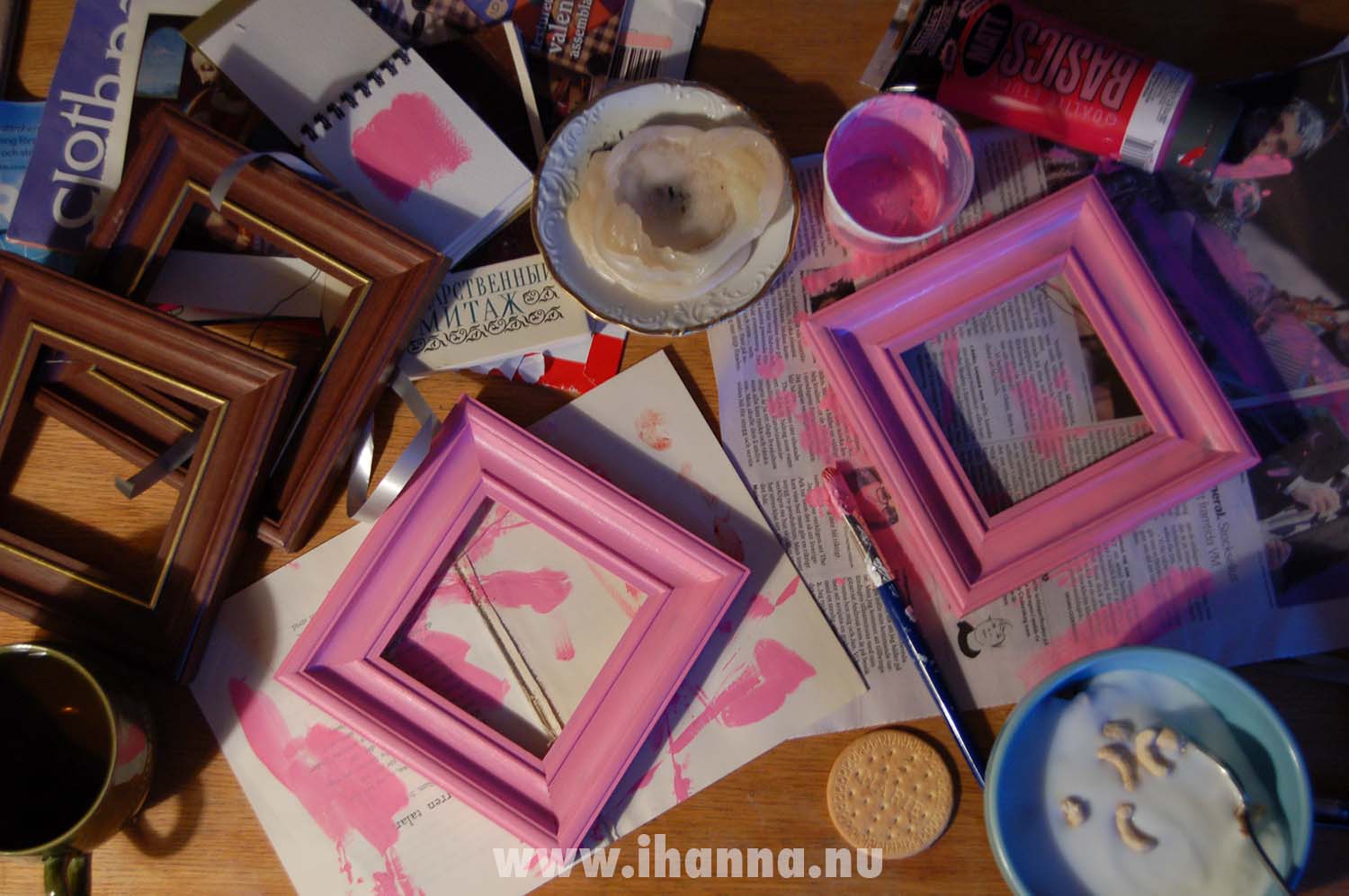 Pink frames (Copyright Hanna Andersson)