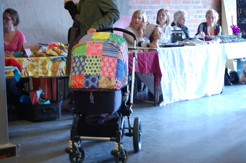 Colorful patchwork carriage (Photo copyright Hanna Andersson)