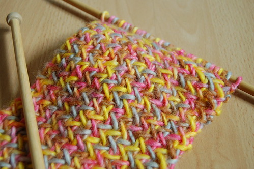 My so called Scarf beginnings - knitted by iHanna