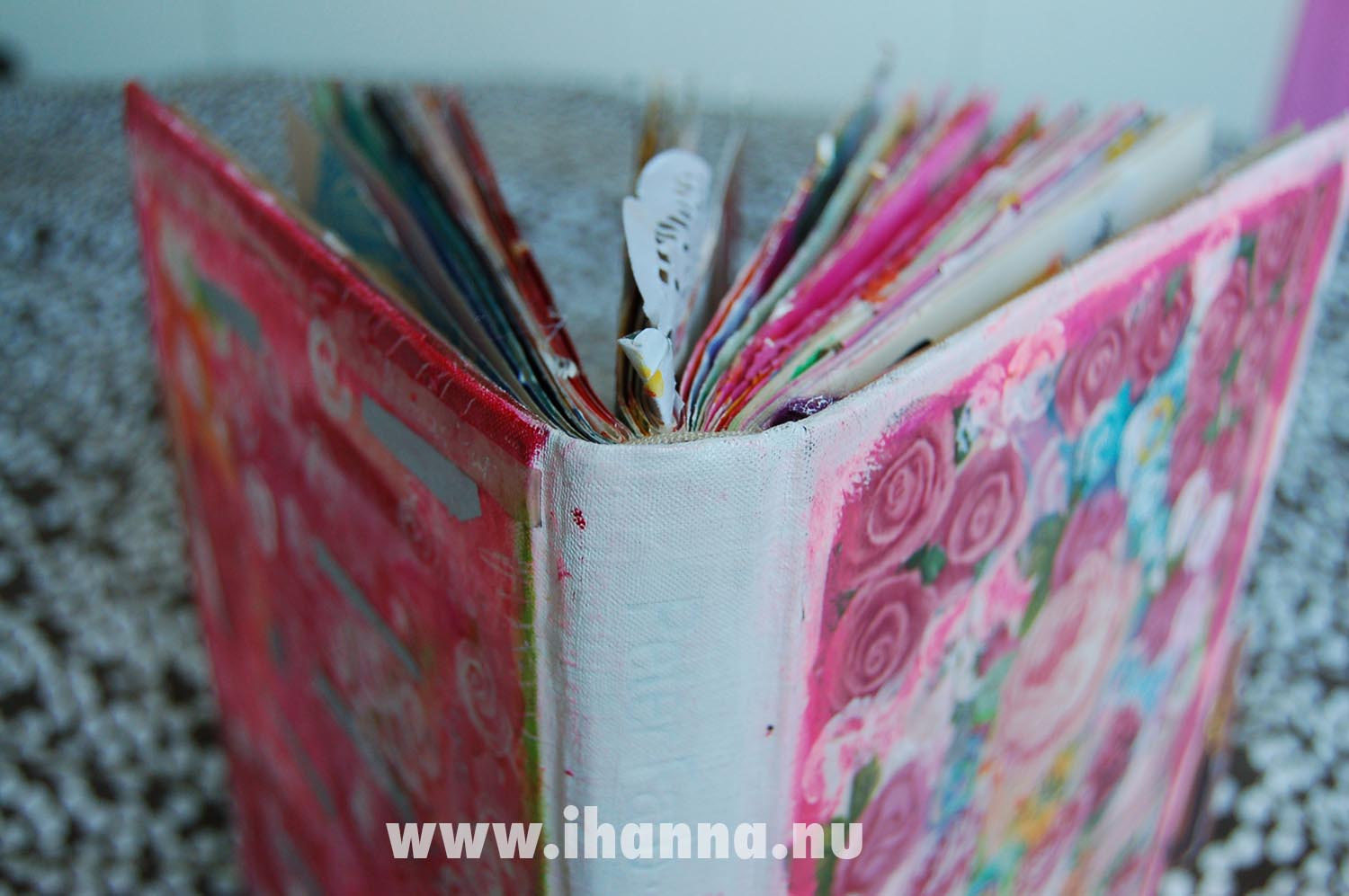 Altered book cover by iHanna of www.ihanna.nu