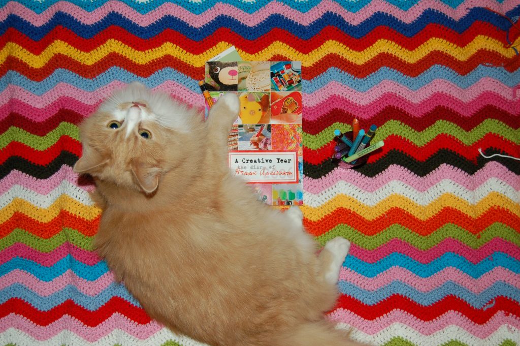 Podcast Interview with iHanna Smilla and iHannas book A creative Year a blog diary book in full color #POD