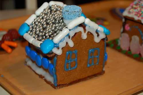 The Blue Gingerbread House by Charlotta