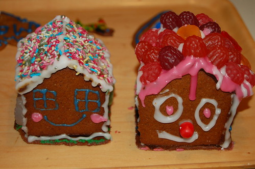 My happy smiling gingerbread miniature  houses