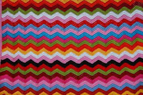 Ripple Afghan by iHanna 2008 (Photo copyright H. Andersson)