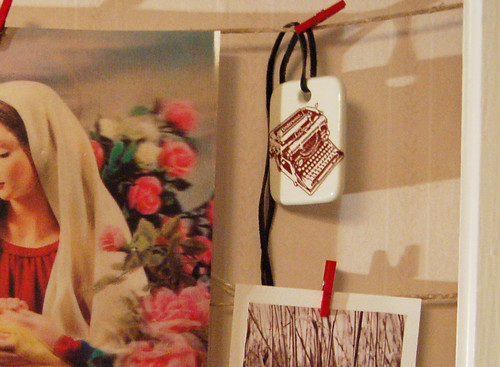 New inspiration board close-up photo of my ceramic piece by iHanna (Copyright Hanna Andersson)