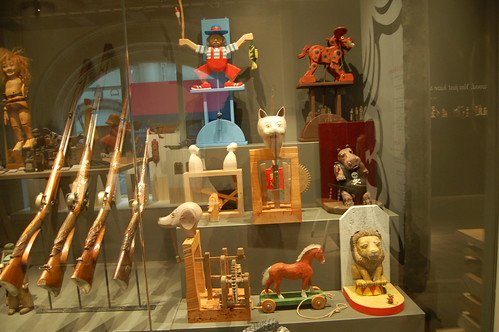 Wood figures at the exhibition at the exhibition at Nordiska museet  Stockholm Sweden 2008 (Photo copyright Hanna Andersson)