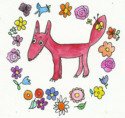 Daily Art Card drawn 25th of July 2008 by iHanna (Copyright Hanna Andersson)