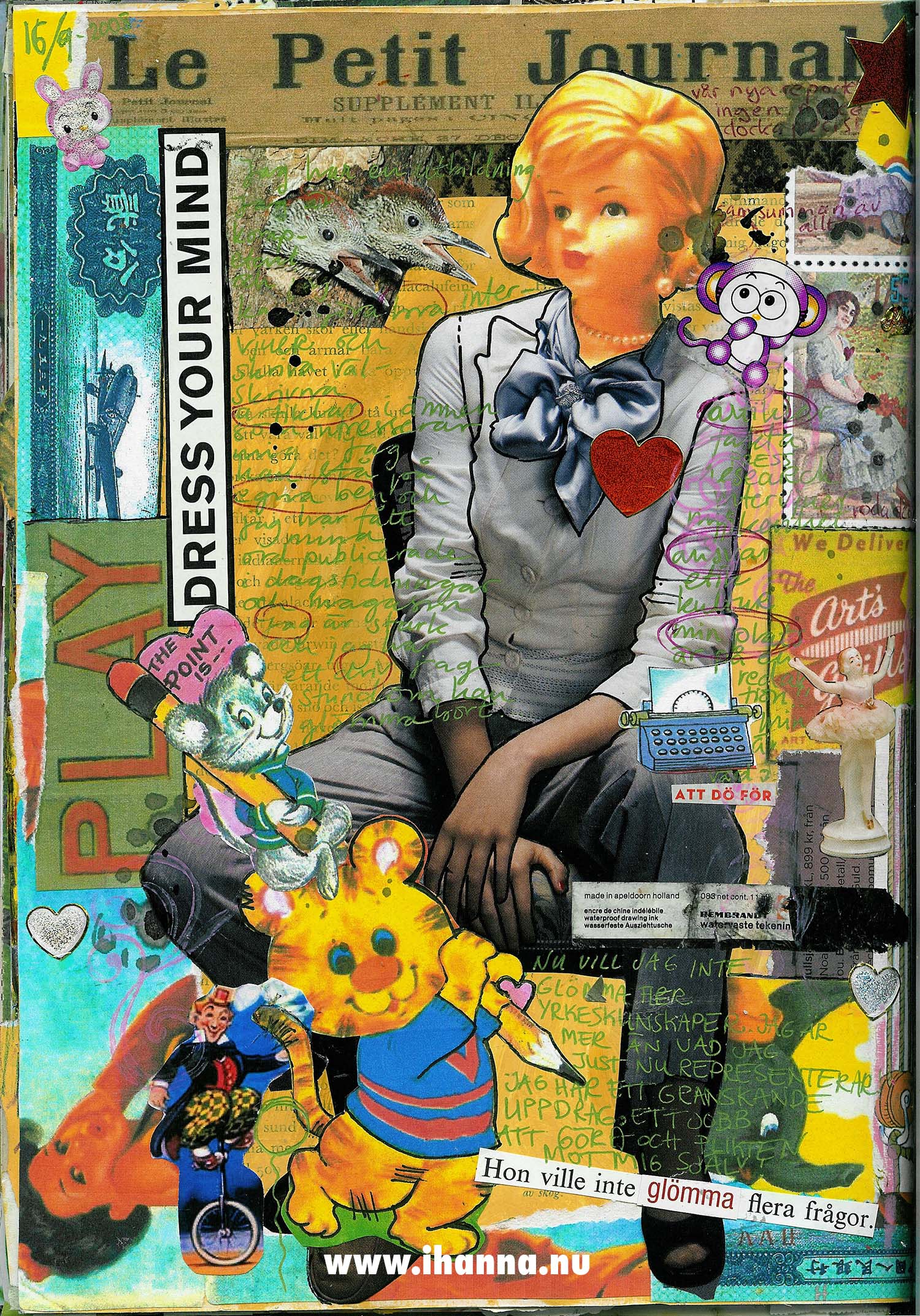 Le petit journal and something to crow about by iHanna (Copyright H. Andersson)